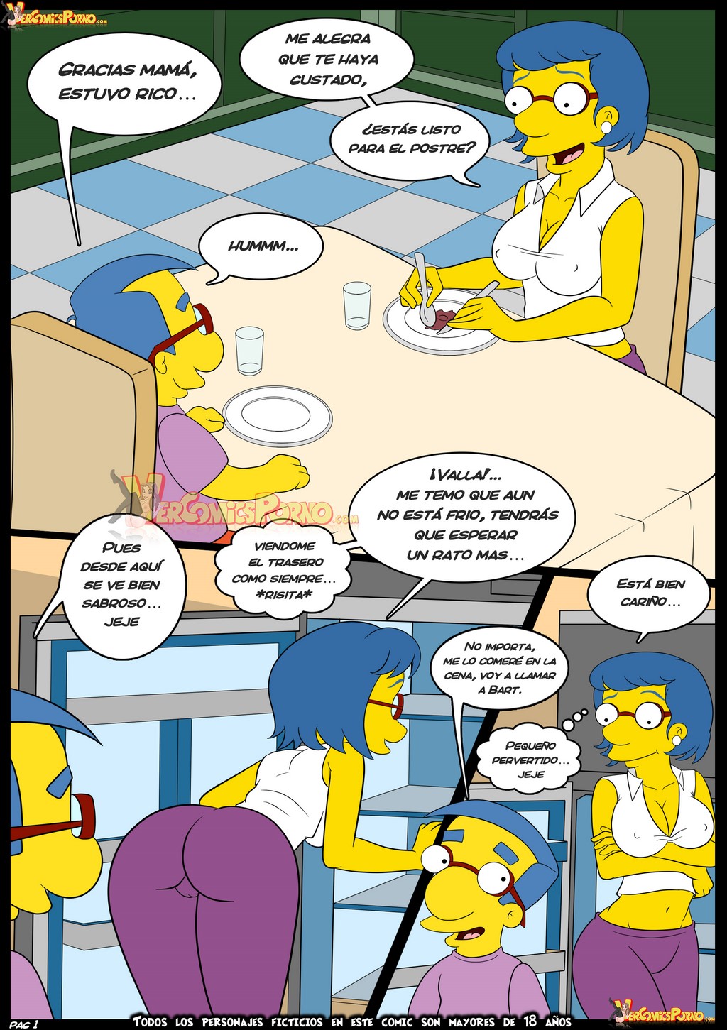 Los simpsons viejas costumbres 6 Aprendiendo con mama page 2 full