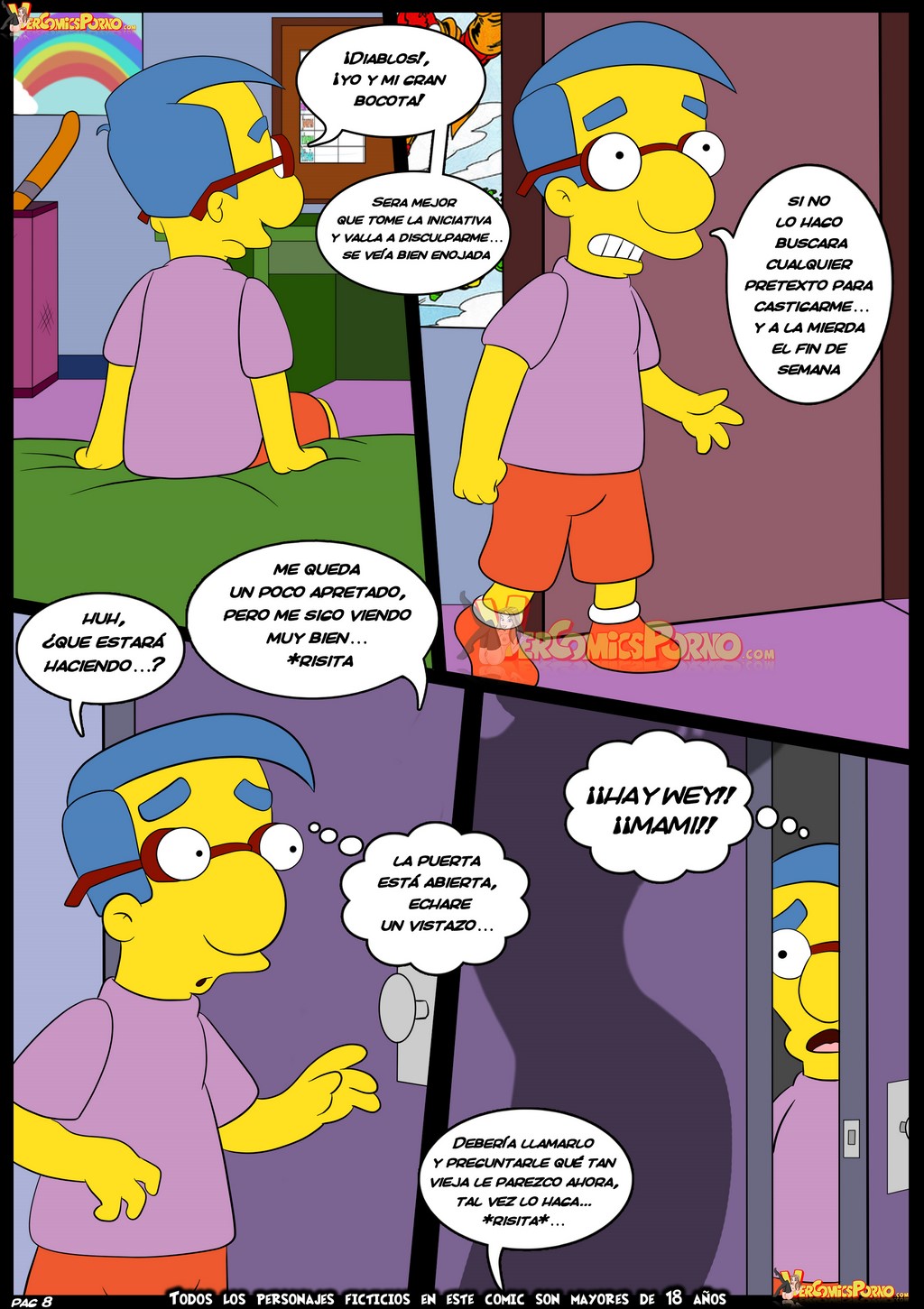 Los simpsons viejas costumbres 6 Aprendiendo con mama page 9 full
