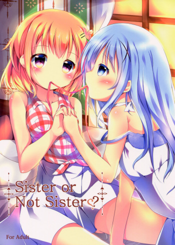 (COMIC1☆10) [Atelier Hinata (Hinata Yuu)] Sister or Not Sister?? (Gochuumon wa Usagi desu ka?) [English] {Hennojin} cover