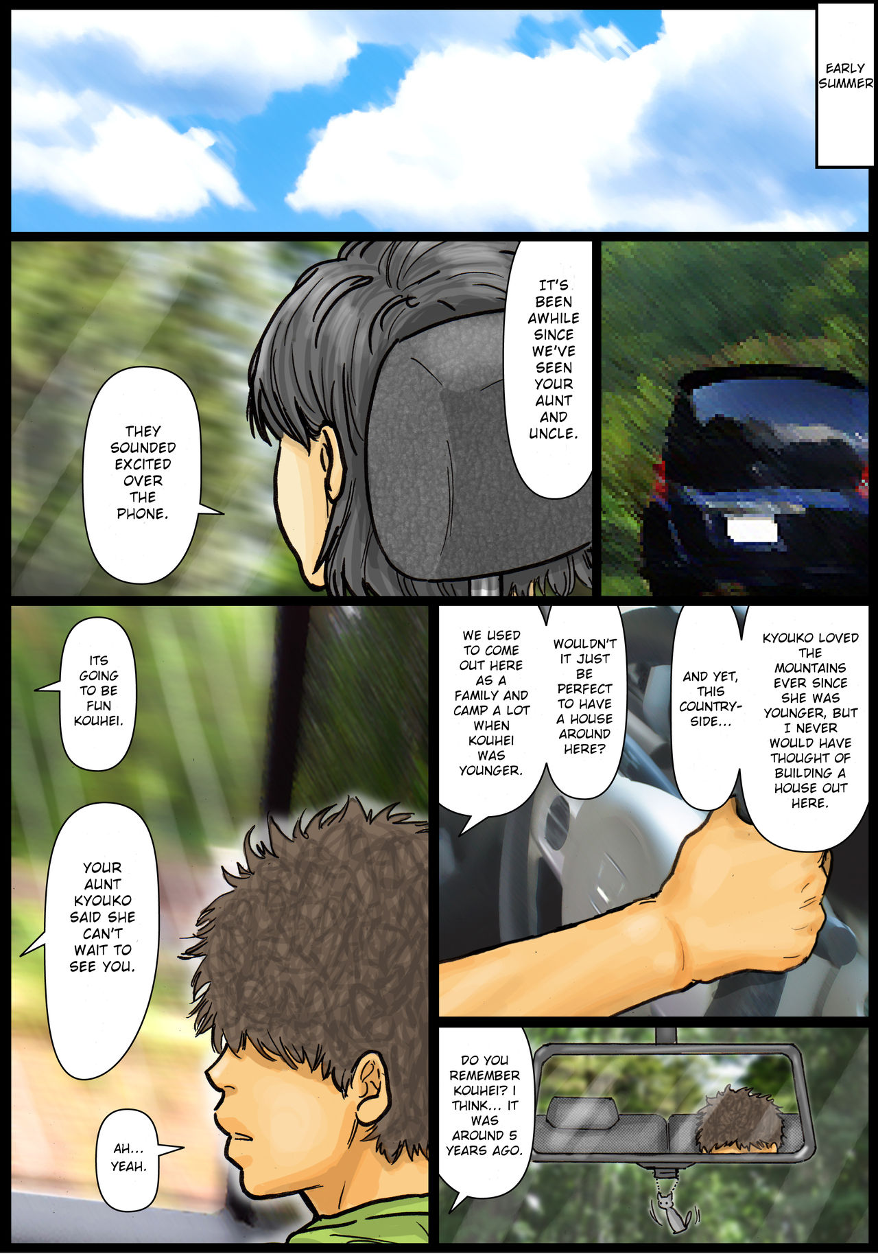 Oba-san no Karada ga Kimochi Yosugiru kara ~Boku no Oba-san wa Chou Meiki datta~ | My Aunt's Body is Irresistible. ~Her Hole is the Best~ page 2 full