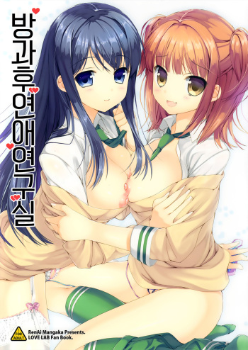 (C84) [Renai Mangaka (Naruse Hirofumi)] Houkago Love Lab (Love Lab) [Korean] cover