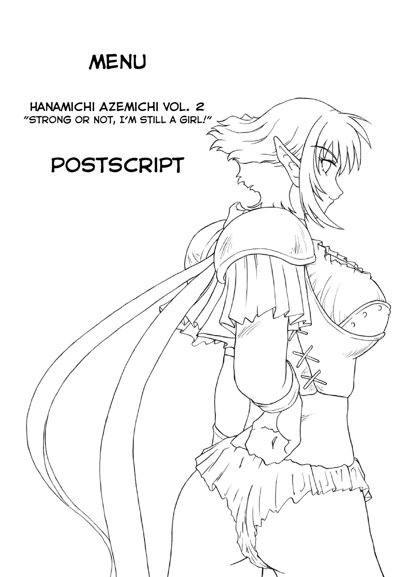 Hanamichi Azemichi Vol. 2 "Tsuyokute mo On'nanoko Nandaka-ra" | Strong or Not, I Am Still a Girl page 2 full