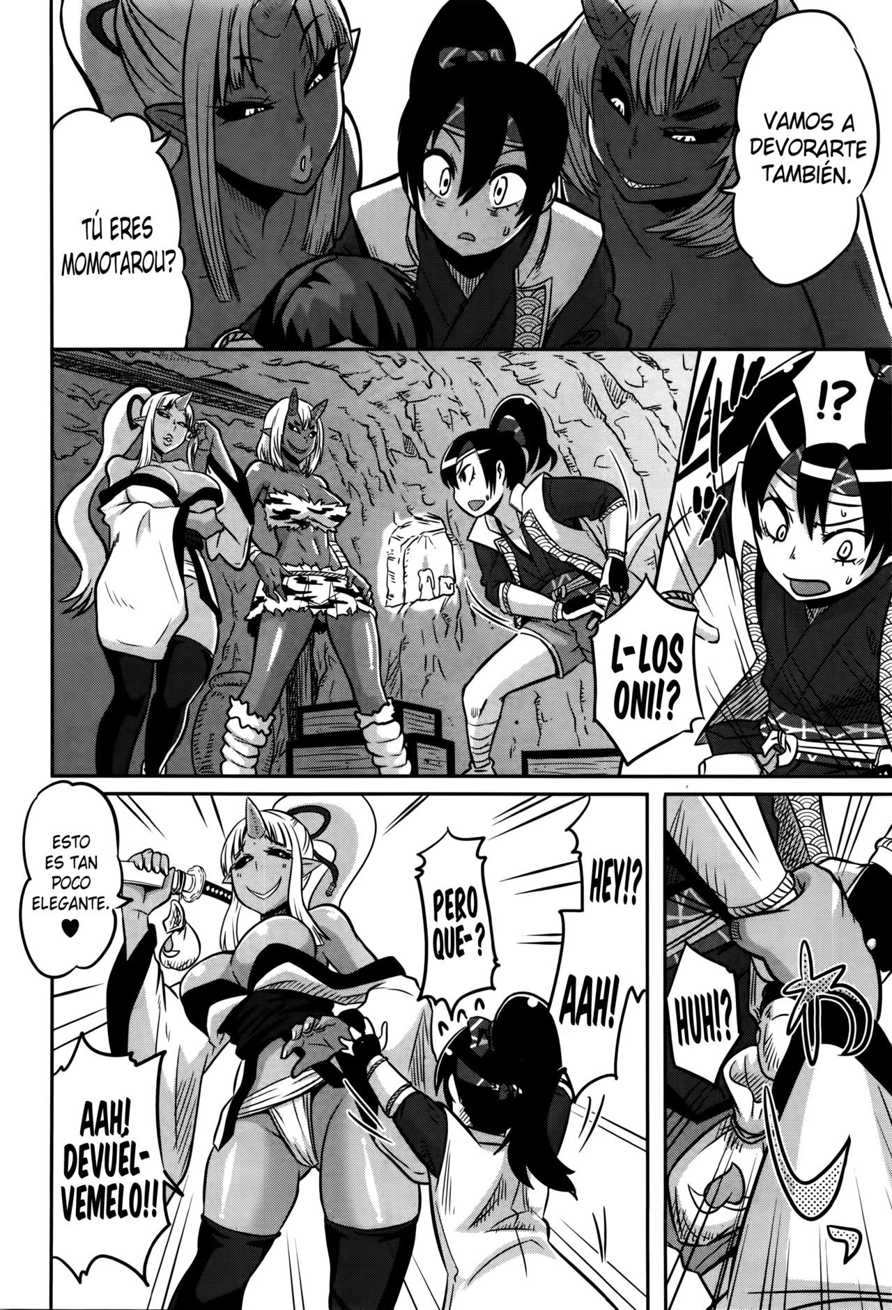 Peach Hero! page 8 full