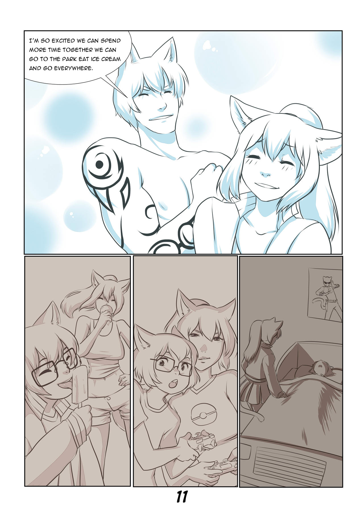 I love my babysitter comic: by anonymous.ch1 and preview ch2 page 12 full