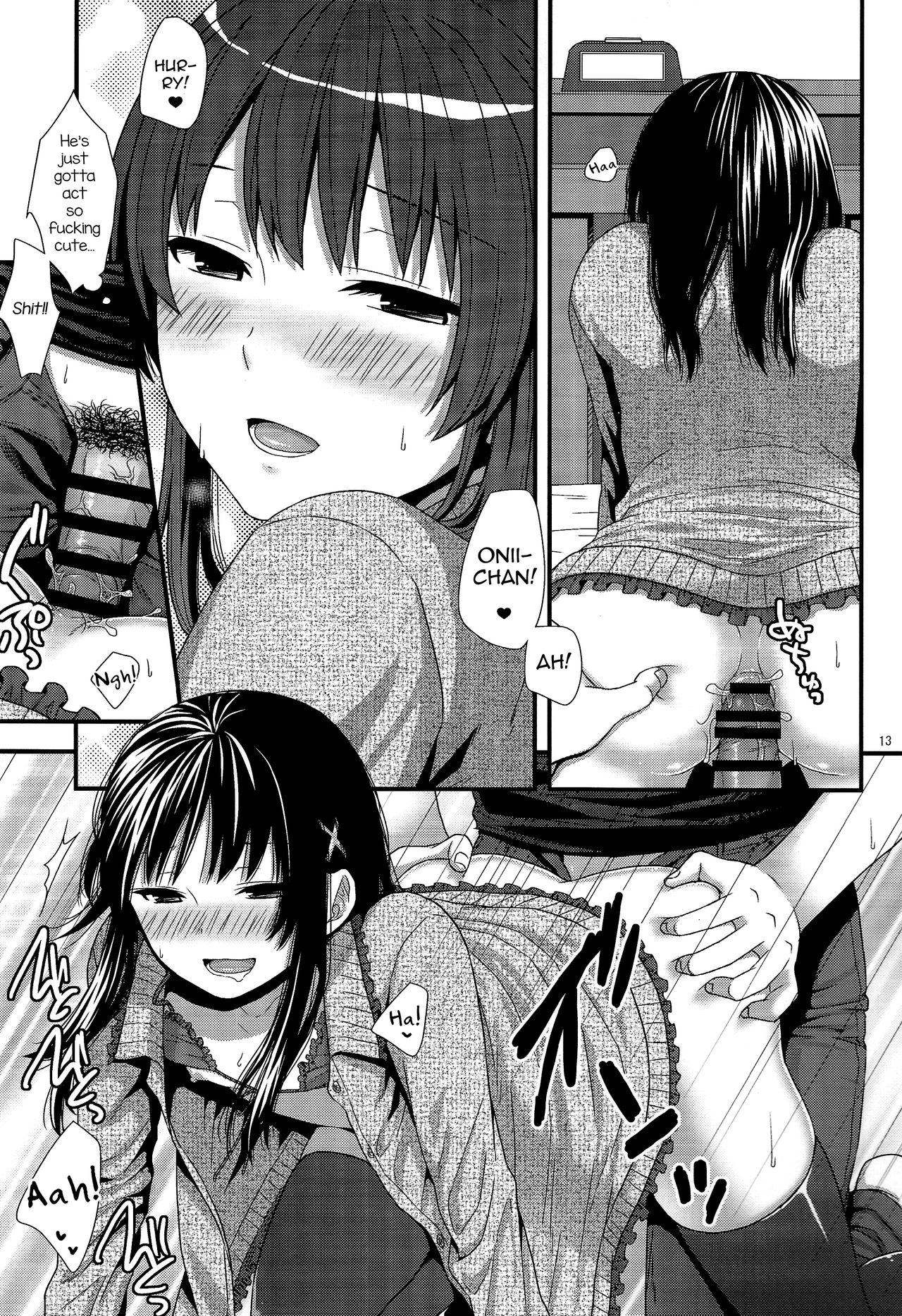 Yappa Uchi no Otouto Nanka Zenzen Kawaikune-shi page 12 full