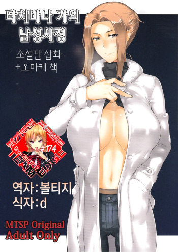 (C89) [MTSP (Jin)] Tachibana-san-chi no Dansei Jijou Shousetsu Ban Sashie + Omake no Hon [Korean] [Team Edge] cover