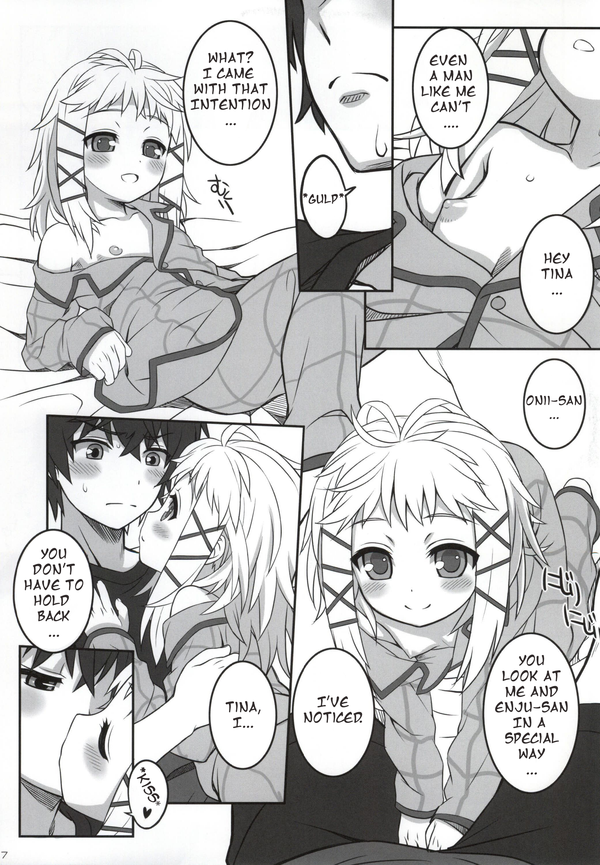 Tina to Chucchu suru Hon | Tina's Kissing Book page 4 full