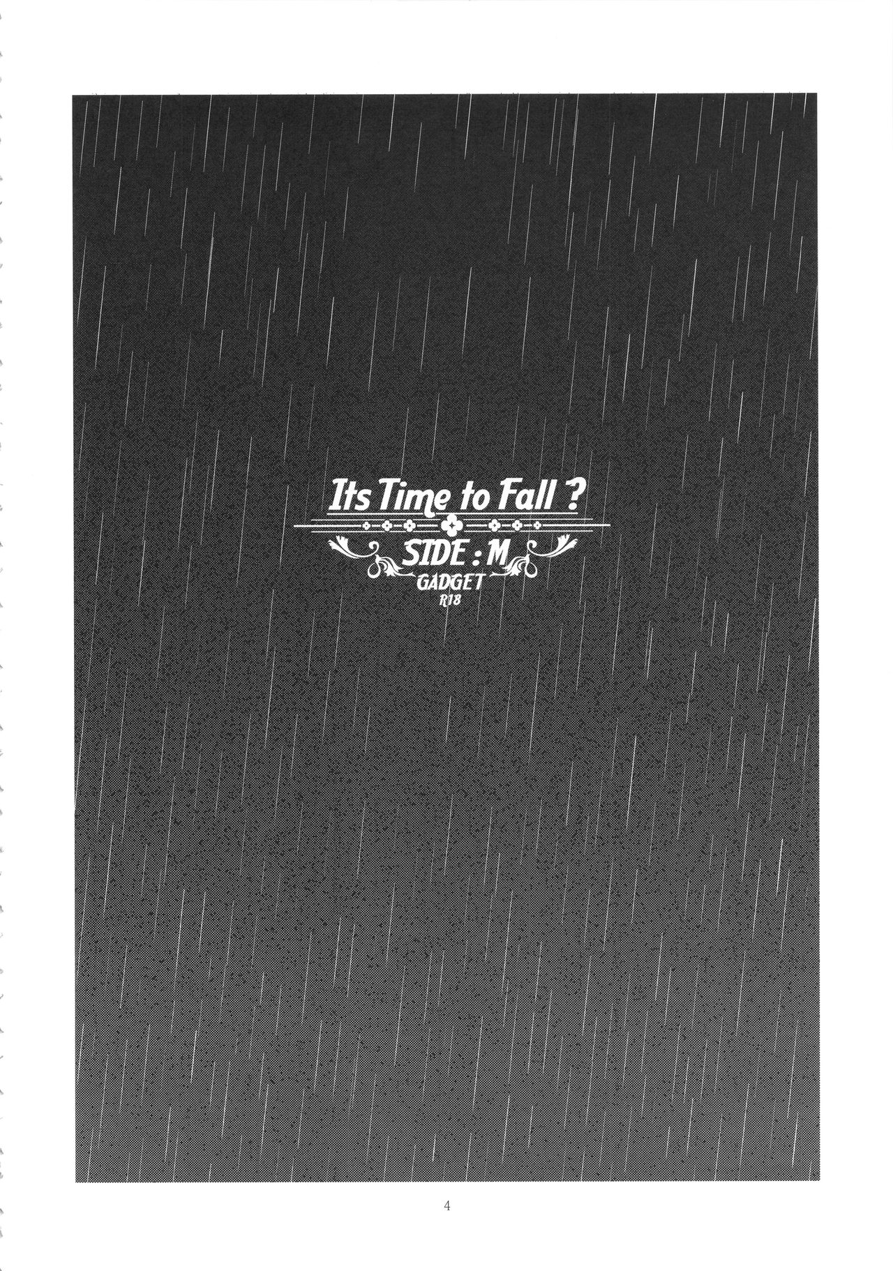 Its Time to Fall? SIDE:M page 3 full