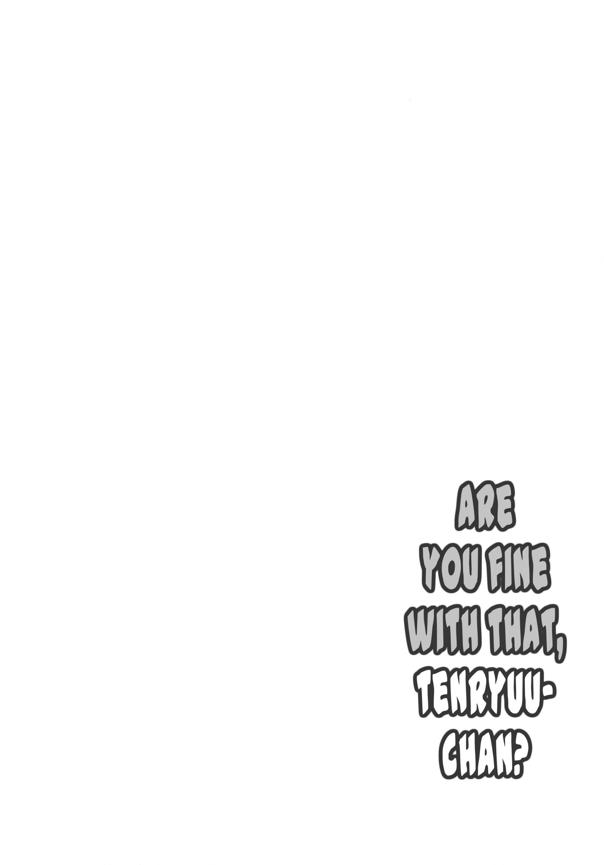 Sorede Ii noka? Tenryuu-chan. | Are You Fine With That, Tenryuu-chan? page 4 full