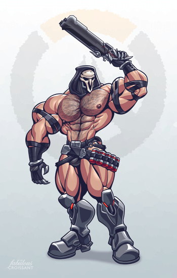 [The Fabulous Croissant] Reaper (Overwatch) cover