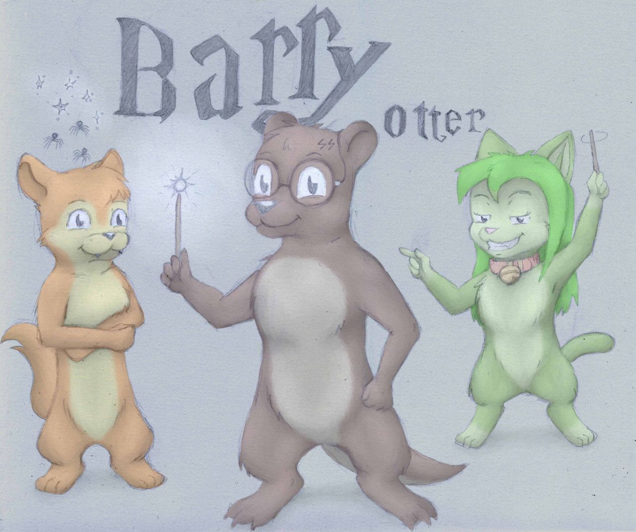 Barry otter page 1 full