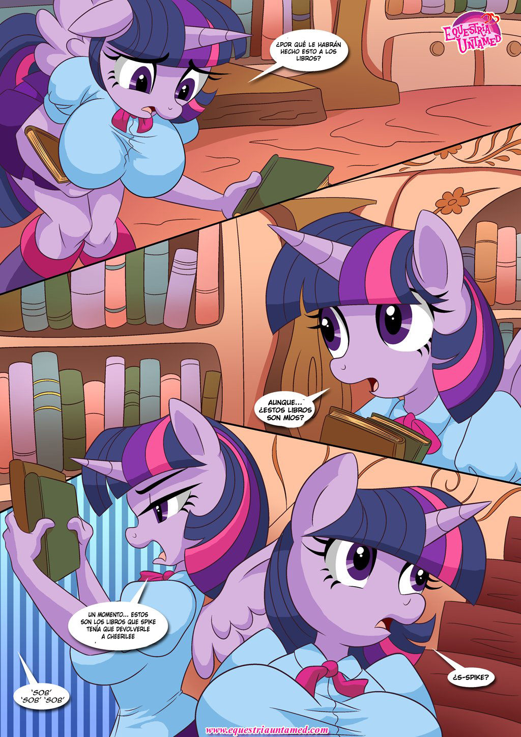 Sex Ed with Miss Twilight Sparkle | Educación Sexual Con La Señorita Twilight Sparkle page 4 full