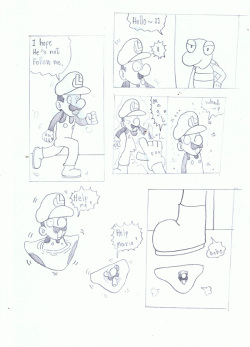 Luigi underwear transformation comic by boystomp
