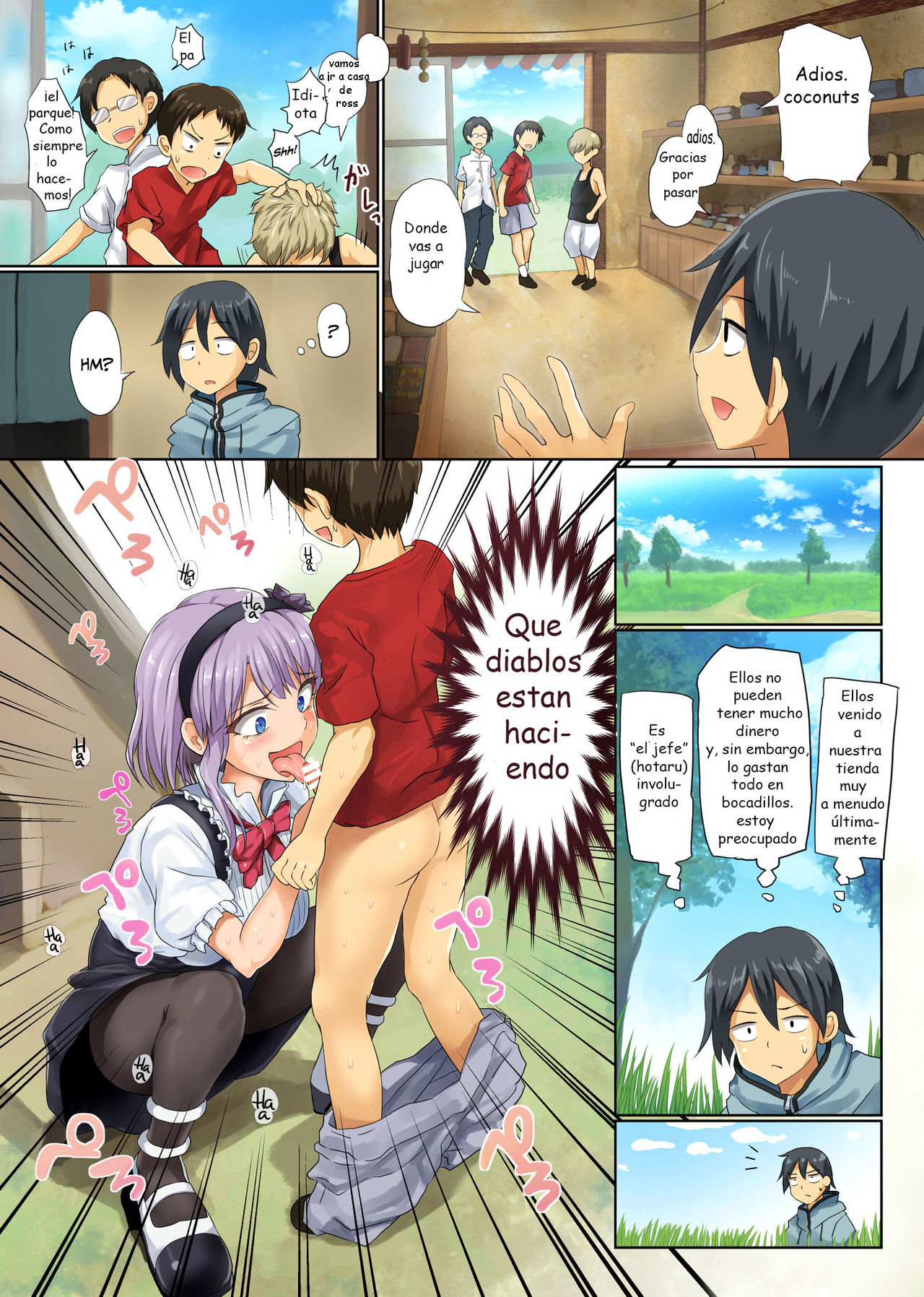 Seika no Musume Daga, Shikashi Hentai | The Candy Consextioner is Nothing More Than a Pervert page 2 full