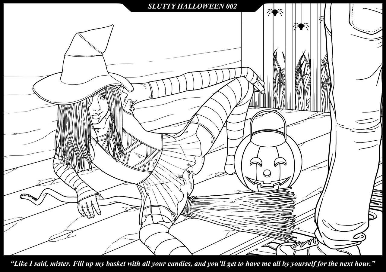 Slutty Halloween page 3 full