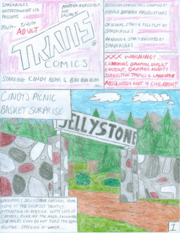 Adult Trans Comics Ep. 3 (yogi bear) cover