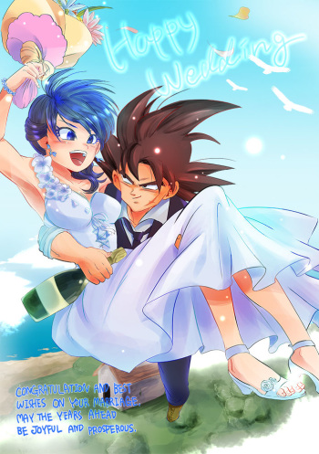 [Okami] Happy Wedding (Dragon Ball Z) cover