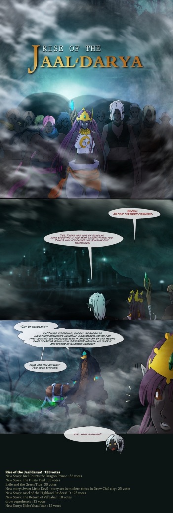 [Drowtales.com - Daydream 2] Chapter 11. Rise of the Jaal'darya cover
