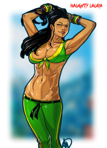 [Ganassa] Naughty Laura (Street Fighter) cover