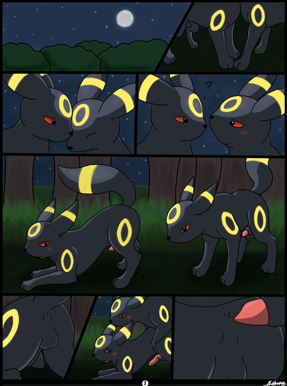 In the Night page 1 full