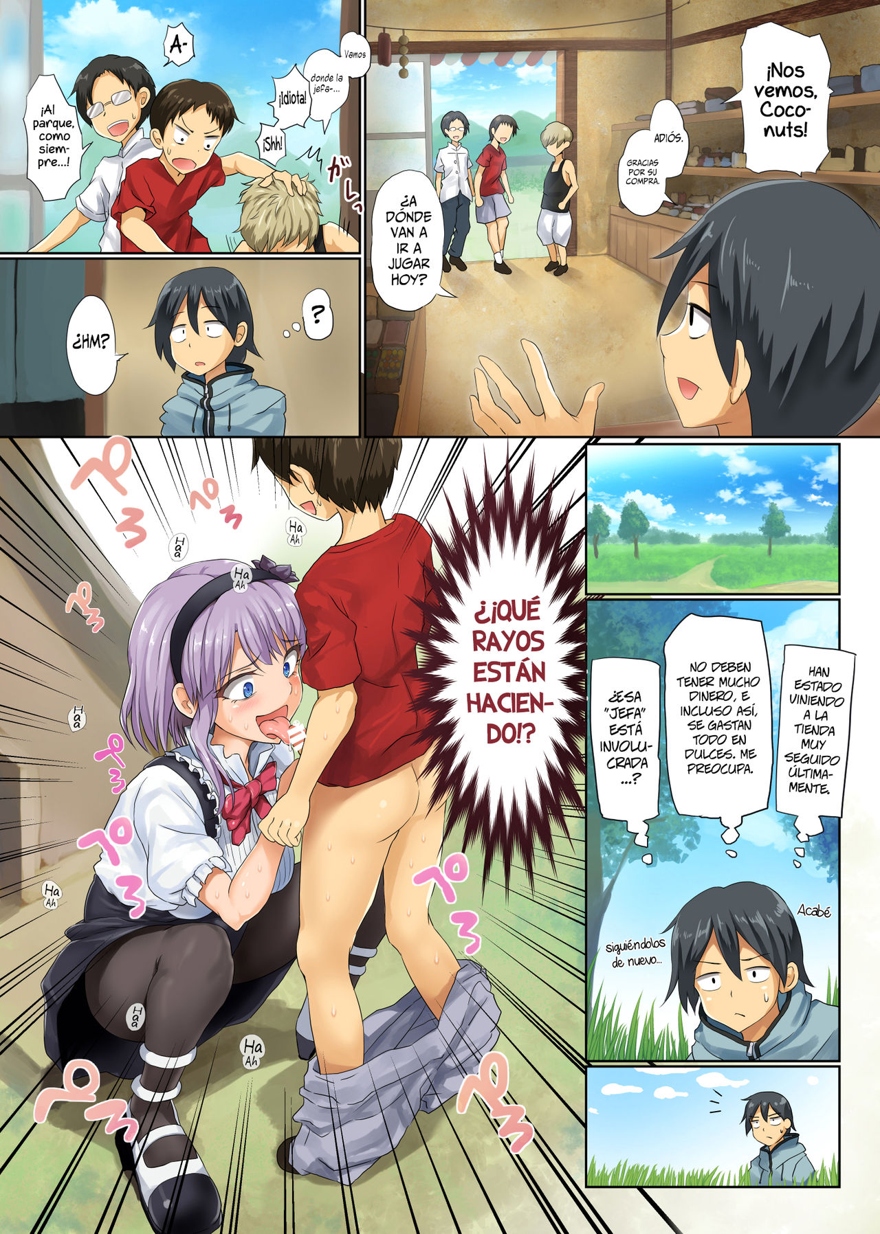 Kashi Xxx - Seika no Musume Daga, Shikashi Hentai | La Chica Confitera no es Nada MÃ¡s  que una Pervertida - Page 3 - Comic Porn XXX