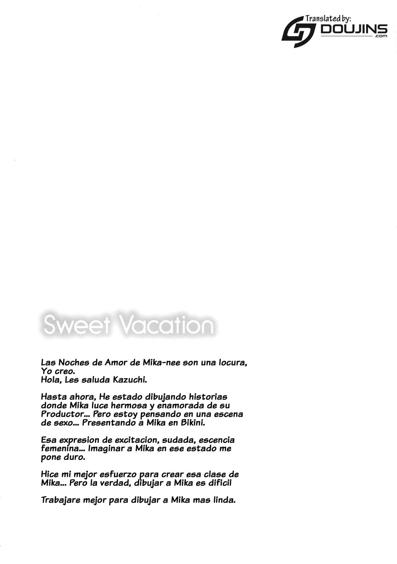 Sweet Vacation page 3 full