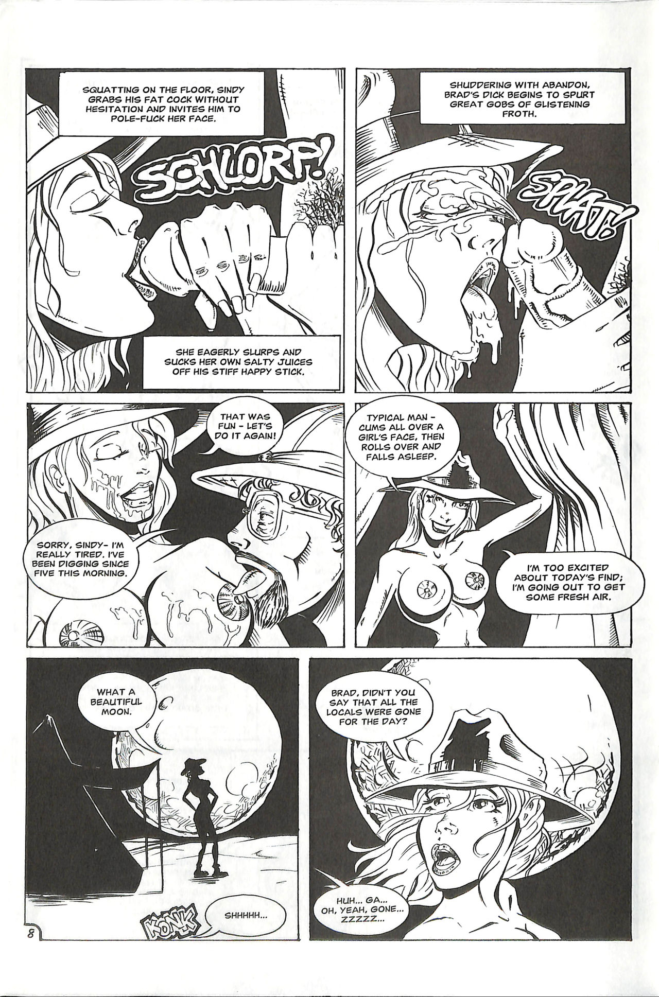 Sindy-Anna Moans : Quest for the Golden Dildo #2 page 11 full