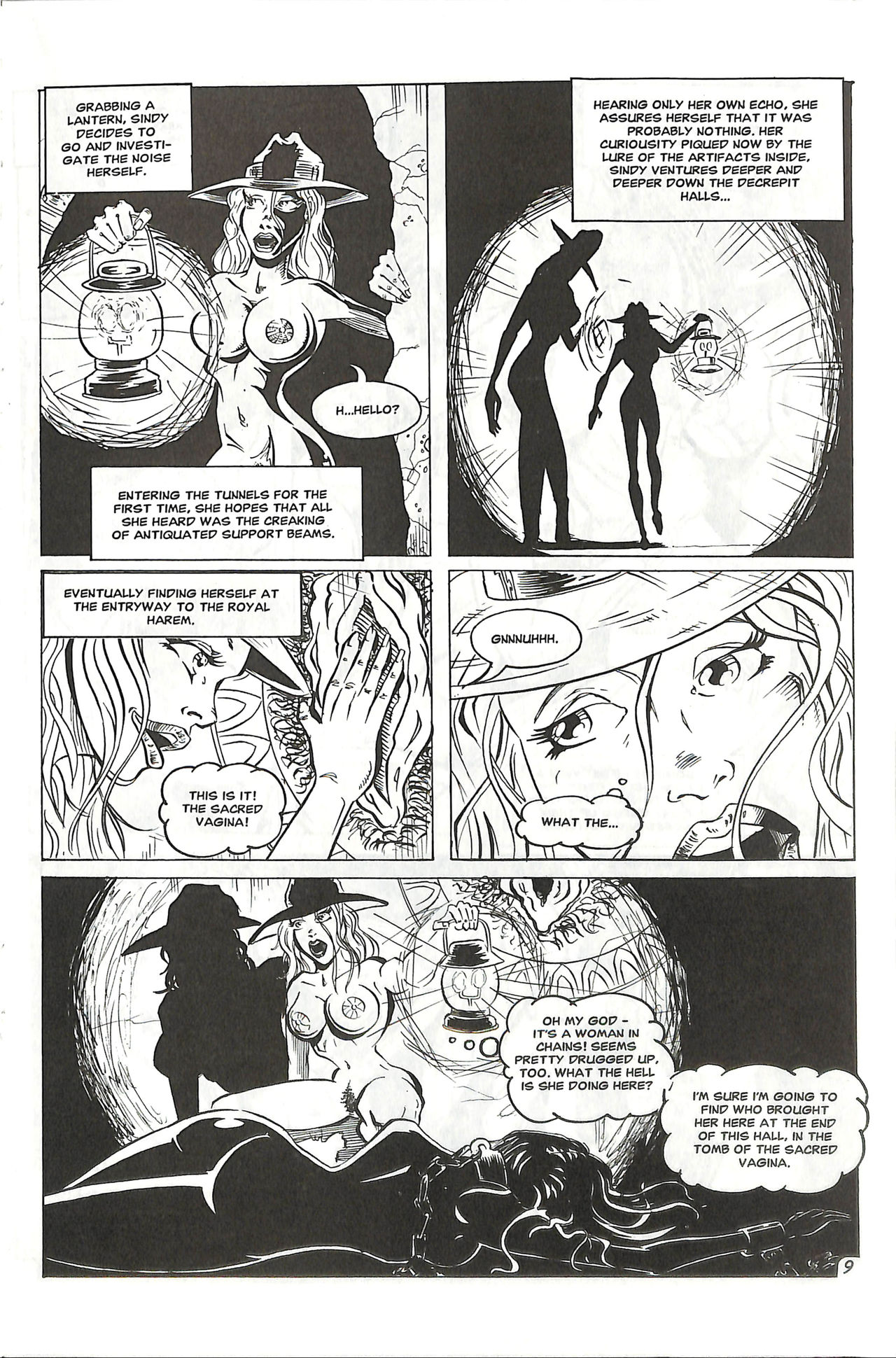 Sindy-Anna Moans : Quest for the Golden Dildo #2 page 12 full