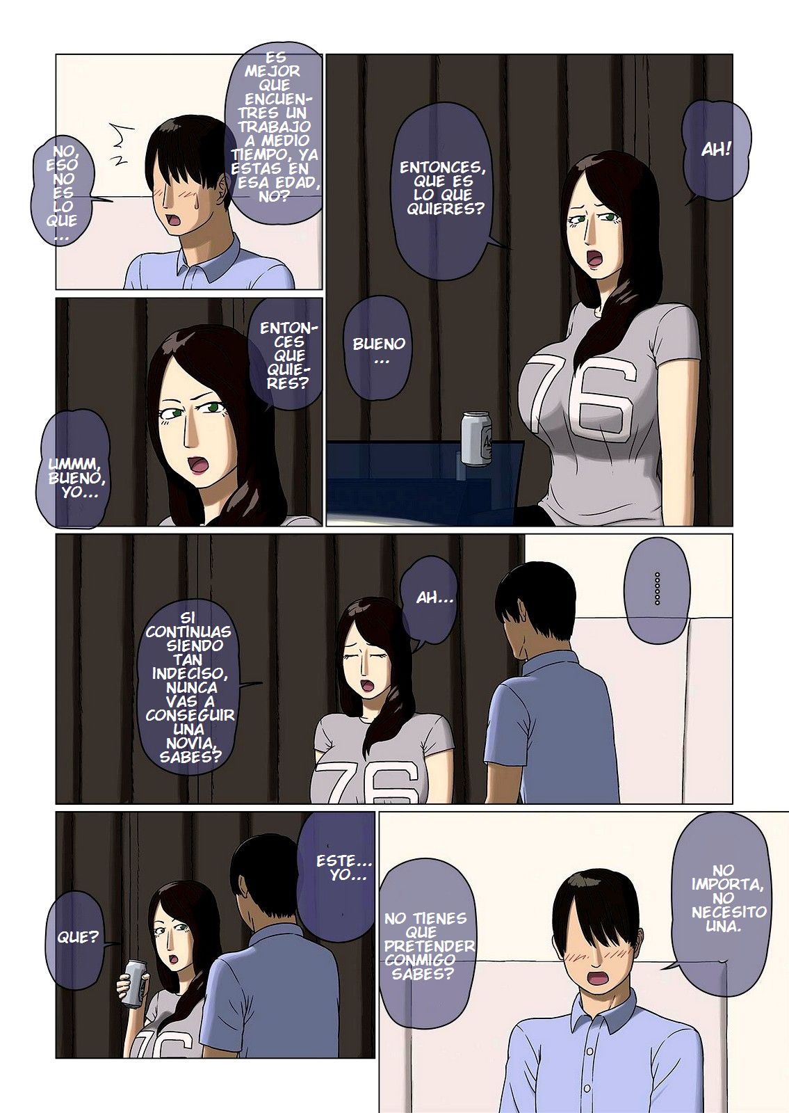 Boshi Soukan Nozokinozokare | Incest between a mother and her son nozokinozokare page 5 full