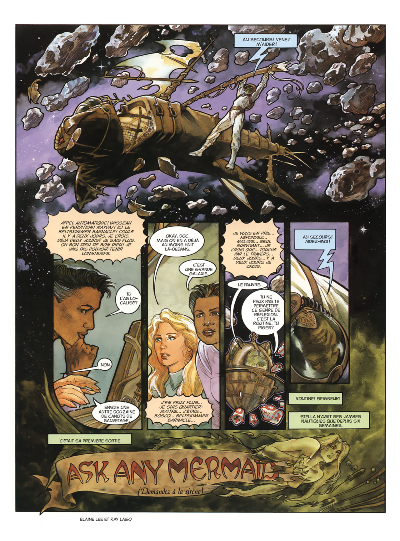 Salut les coquines - Volume 3 - La sirène de l'espace page 4 full