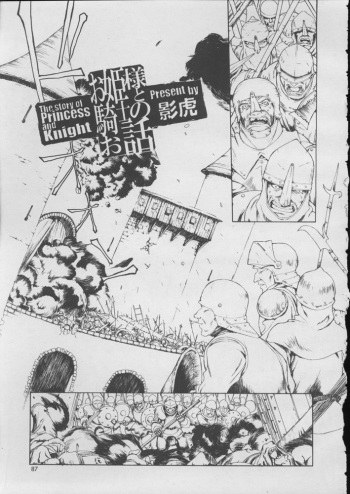 [Kagetora] Ohime-sama to Kishi no Ohanashi - The story of Princess and Knight (COMIC Mao 2001-05) cover