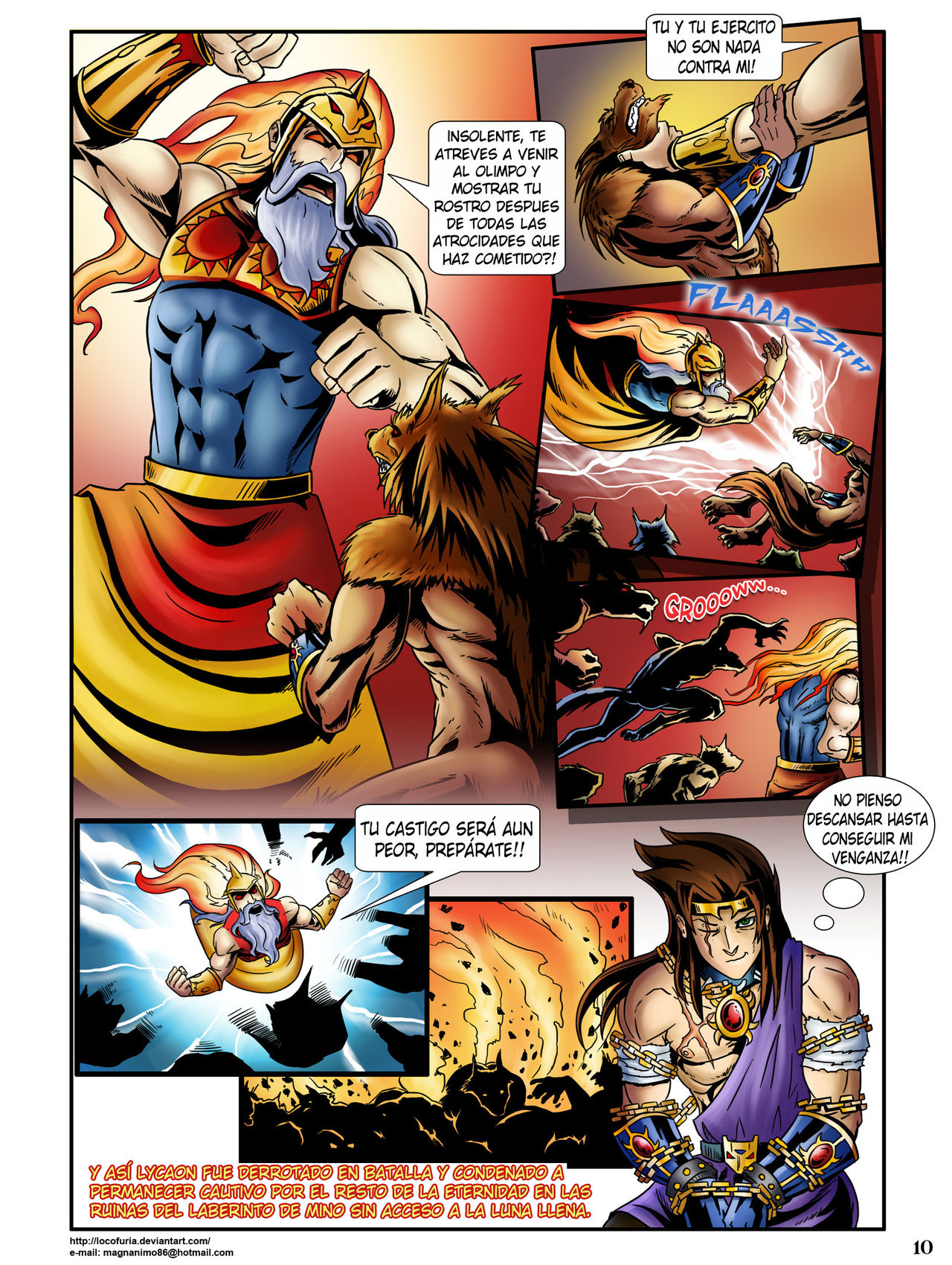 Lycaon, El Dios Lobo 1 page 11 full