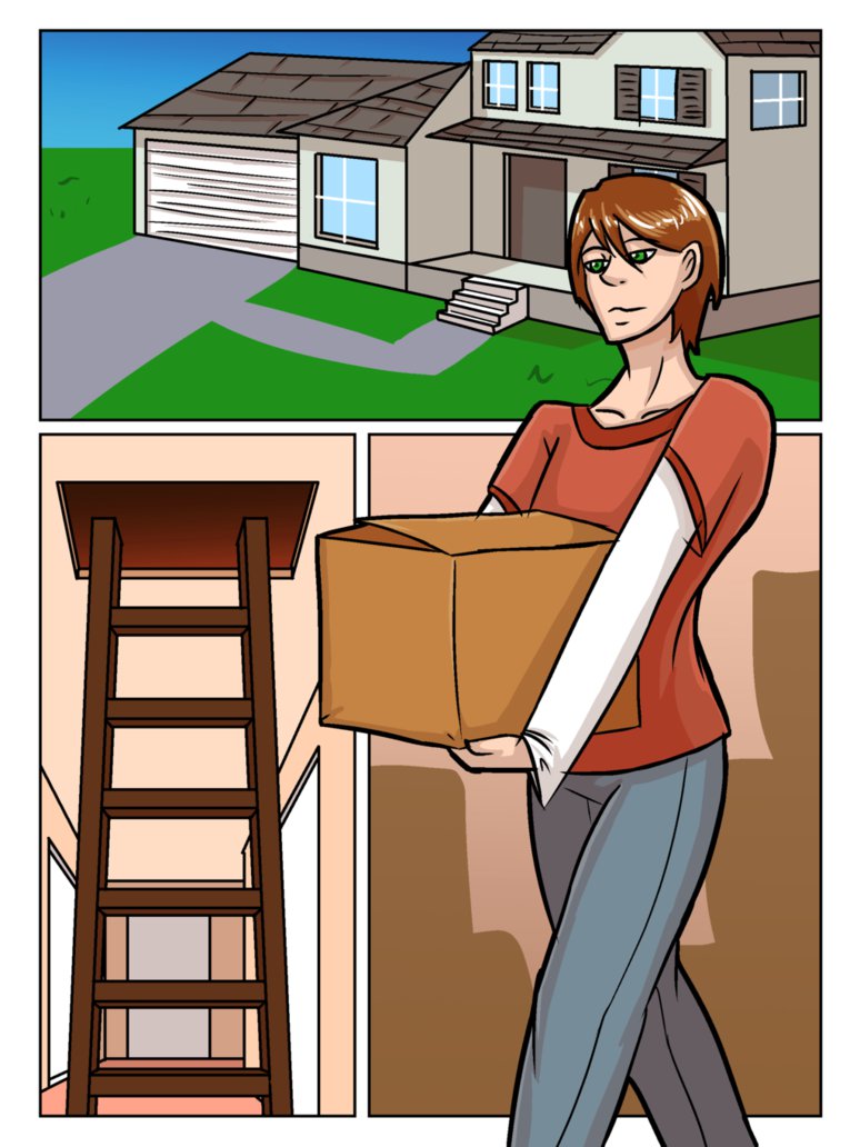 Tourin Comics page 1 full