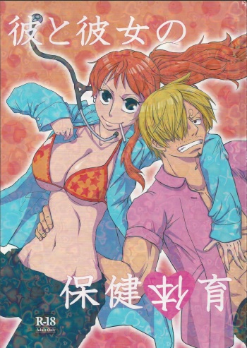 (C84) [Fullmoon and Tangerine (Aizawa Moe)] Kare to Kanojo no Hoken Taiiku (One Piece) cover