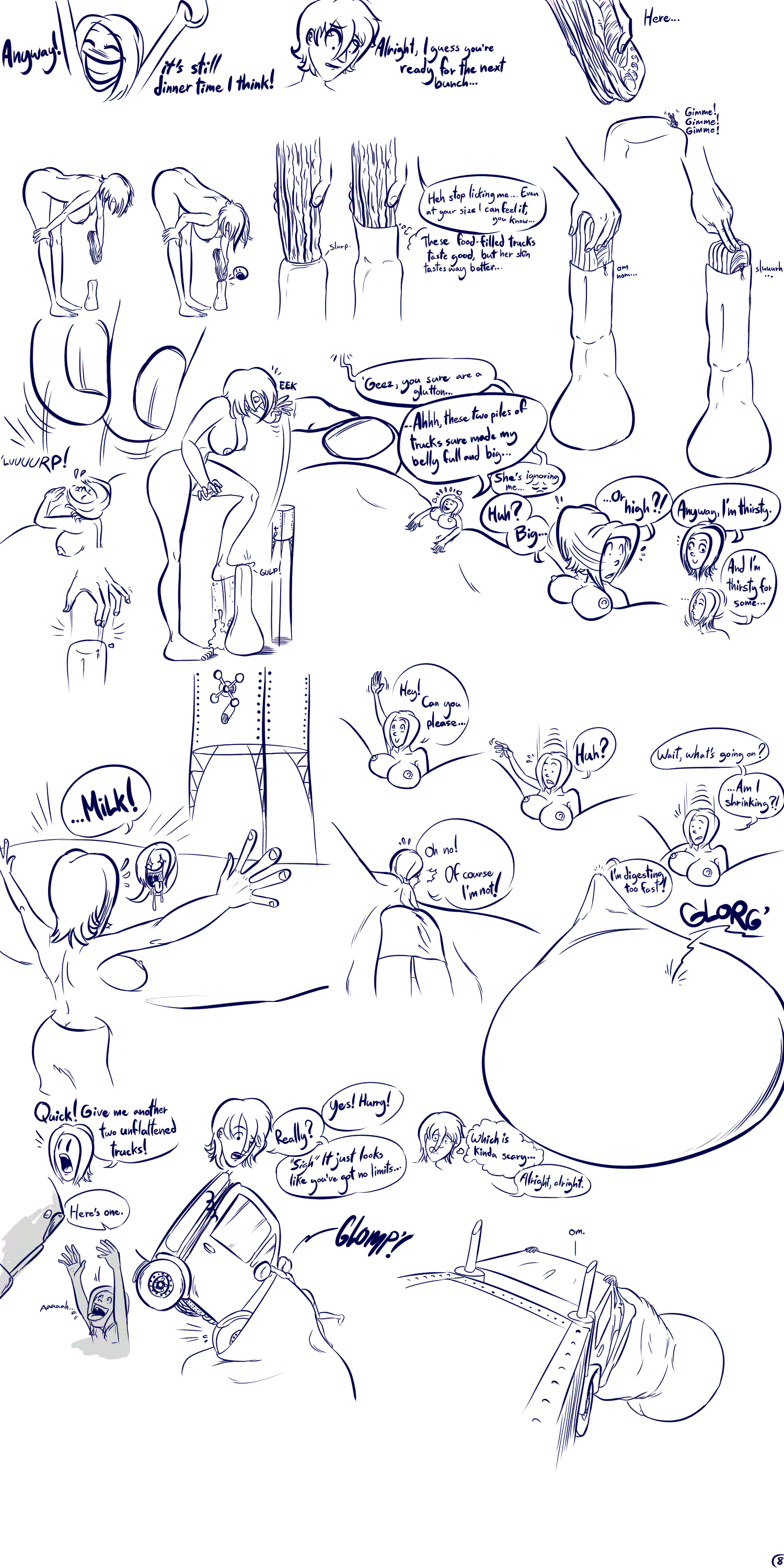 My Girlfriend Has A Large Mouth 4: The Giant Bet page 6 full