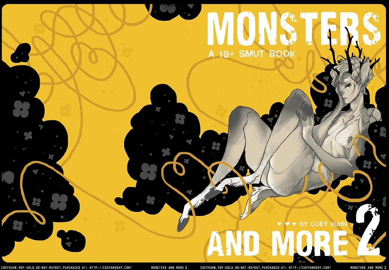 Monsters & More: An 18+ Sketchbook by Coey Kuhn VOLUME 2 page 1 full