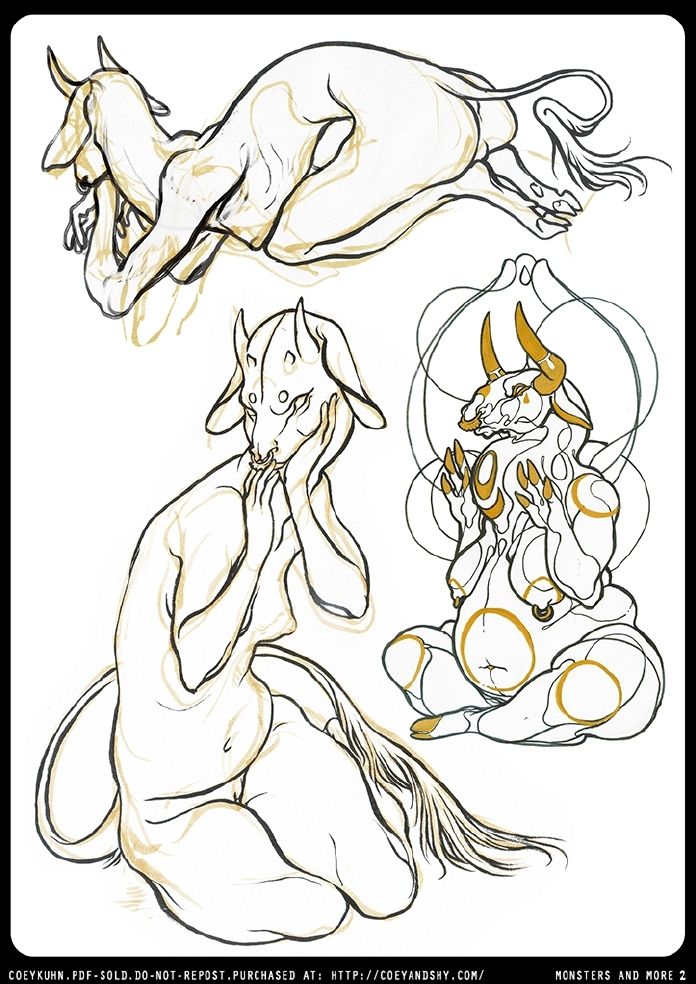 Monsters & More: An 18+ Sketchbook by Coey Kuhn VOLUME 2 page 6 full
