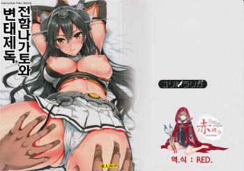 (C85) [YURIRU-RARIKA (Kojima Saya, Lazu)] Senkan Nagato to Hentai Teitoku (Kantai Collection -KanColle-) [Korean] [RED.] cover