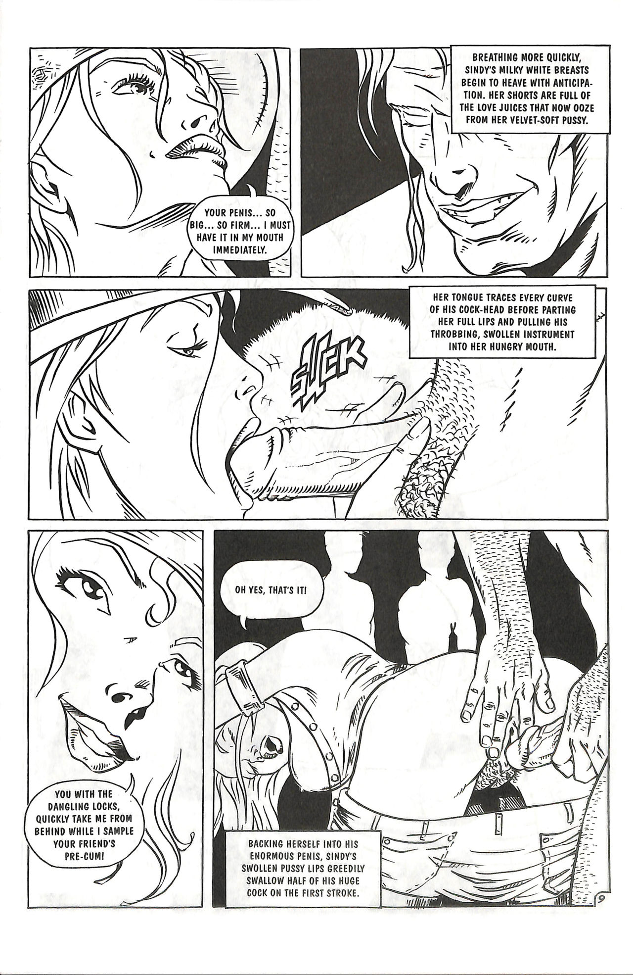 Sindy-Anna Moans : Quest for the Golden Dildo #1 page 12 full