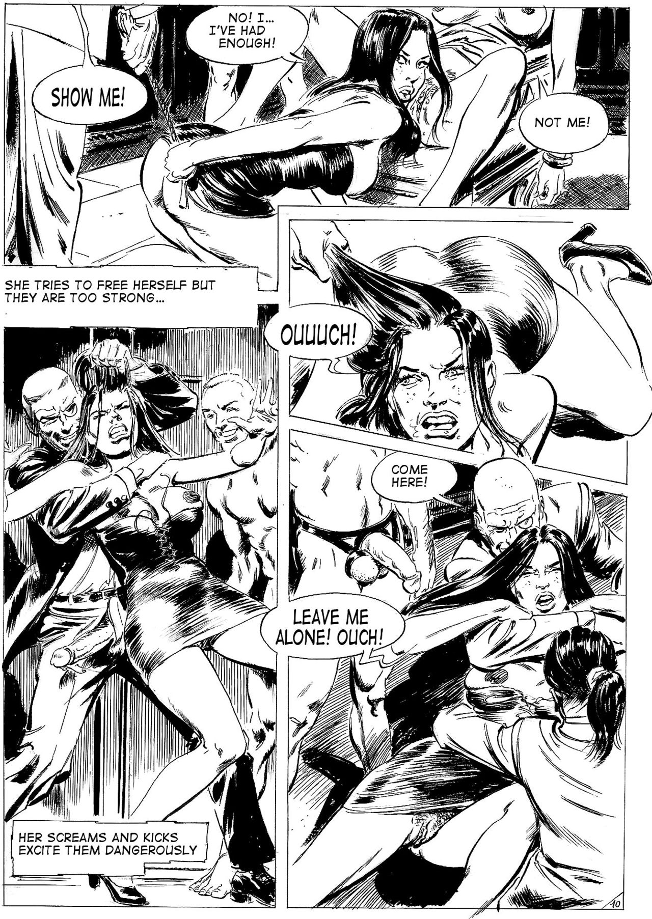 Julia, Infernal Trap page 12 full