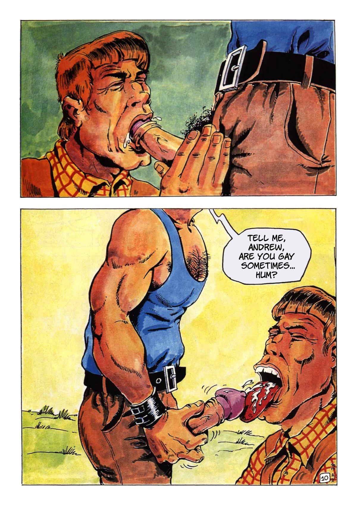 Gerard Manvussa - The Big Red Riding Hood page 11 full
