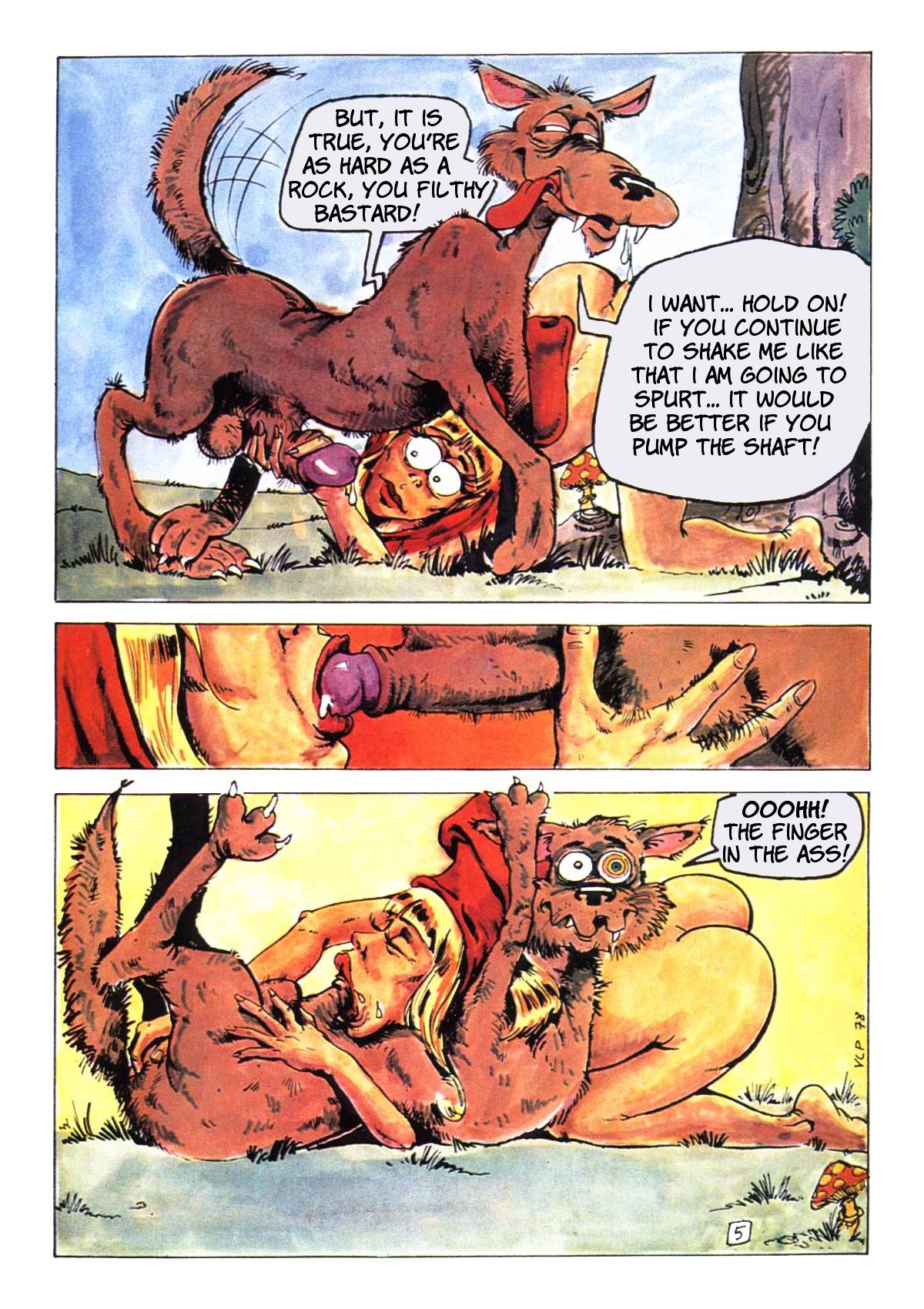 Gerard Manvussa - The Big Red Riding Hood page 6 full