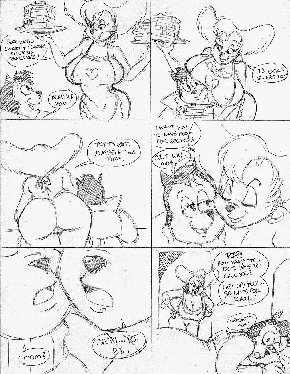 Peg and PJ page 1 full