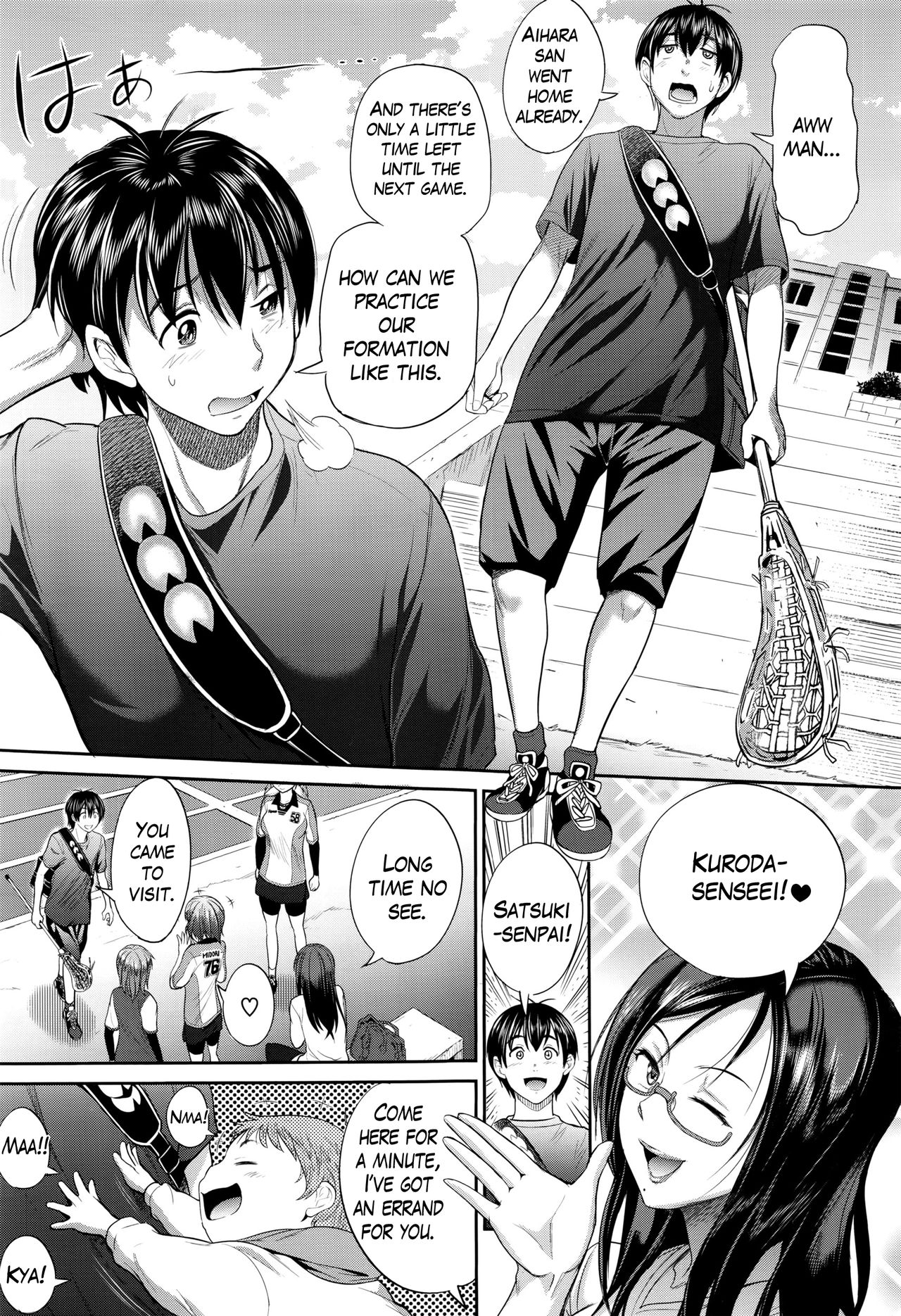 Joshi Lacu! - Girls Lacrosse Club ~2 Years Later~ Ch. 0 page 7 full