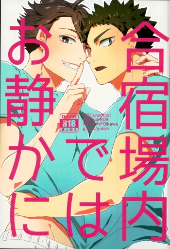(C90) [g.m.d (Yukari)] Gasshuku Jounai dewa Oshizuka ni (Haikyuu!!) cover