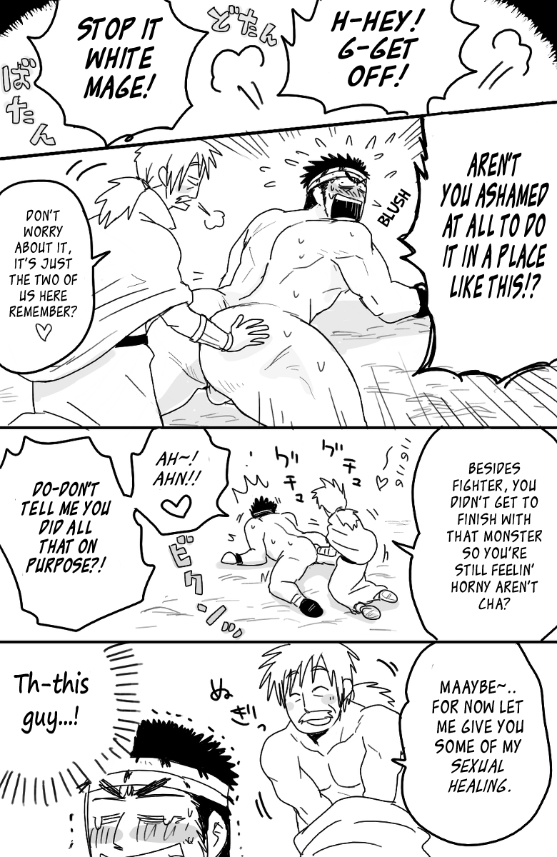 Fighter x Shiro Majutsu | Fighter x White Mage page 10 full