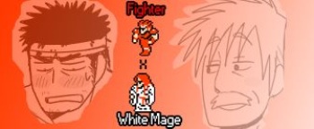 [Hoshiedatei (Hoshieda)] Fighter x Shiro Majutsu | Fighter x White Mage (Final Fantasy) [English] {Leon990 Scanlations} cover