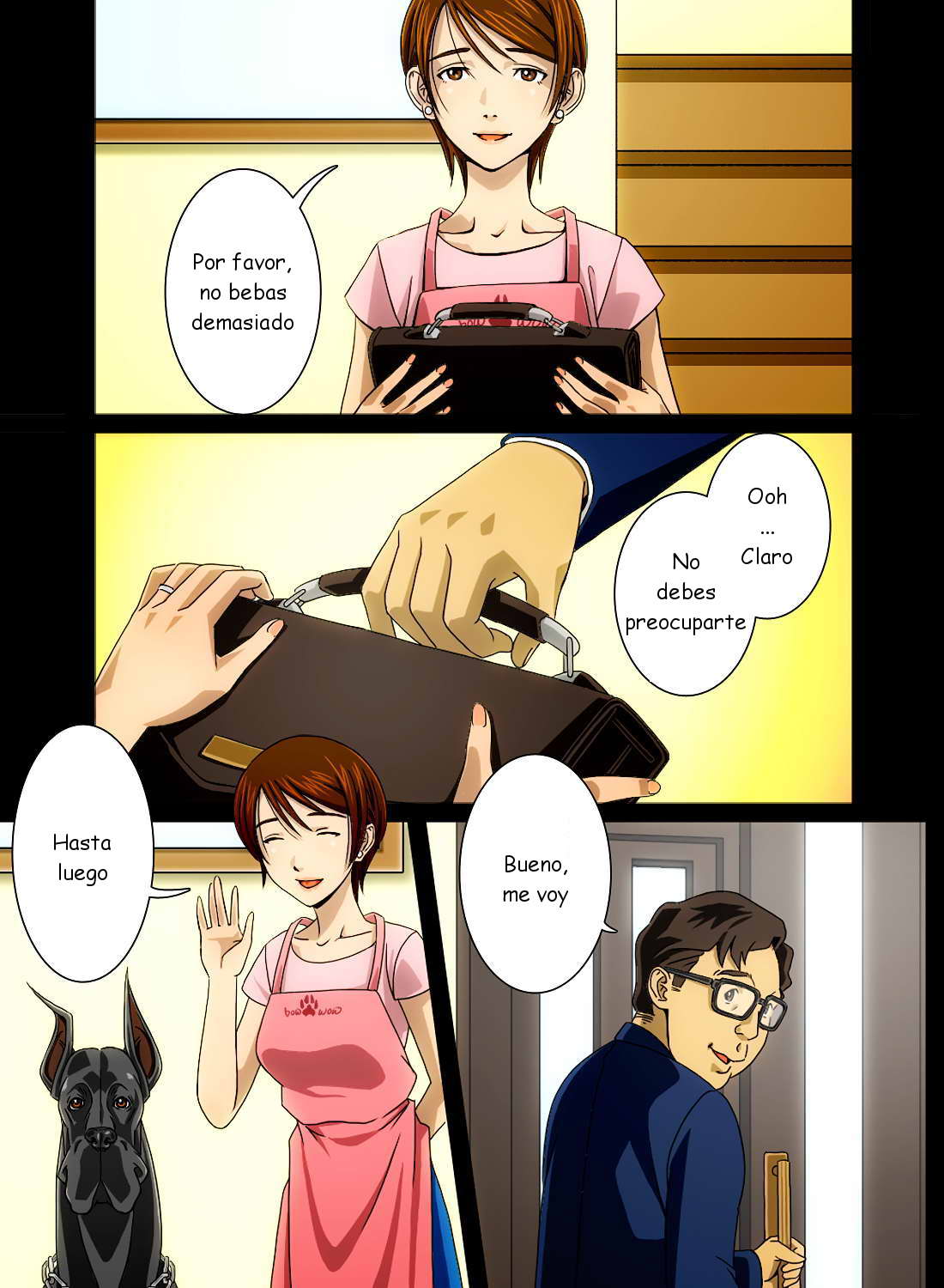 “Wonderful Life” ~Shufu to “Aiken” no Hisoyaka na Gogo~ page 9 full