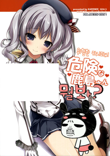 (COMIC1☆10) [Karomix (Karory)] Kiken na Kashima-san (Kantai Collection -KanColle-) [Korean] cover