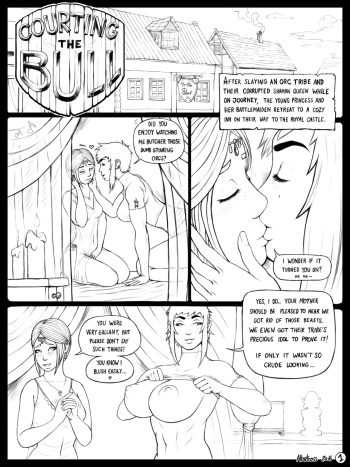 [Albatross] Courting the Bull cover